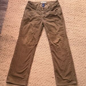Women’s Green Corduroy Pants